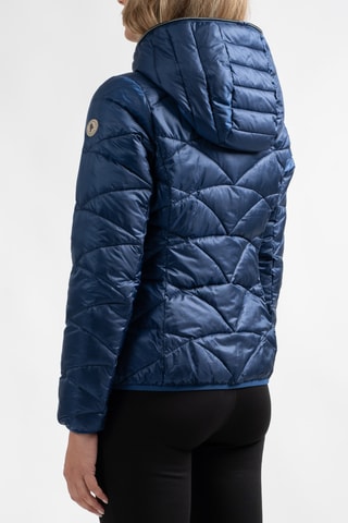 Gewatteerde Jas met Capuchon Nerriga - Marineblauw