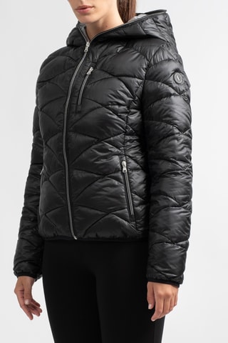 Gewatteerde Jas met Capuchon Nerriga - Zwart