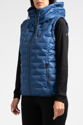Bodywarmer met Capuchon Nyleta - Marineblauw