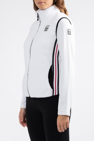 Fleece Mouwloos Ski-jasje Raiden - Wit