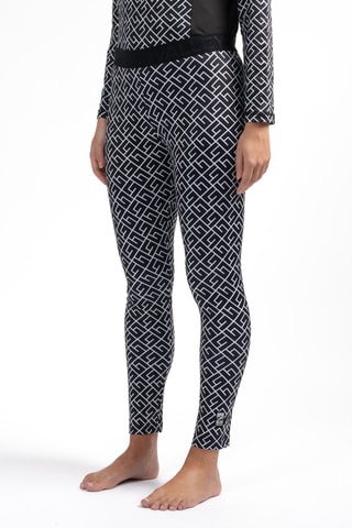 Fleece Legging Roddy - Zwart en Wit