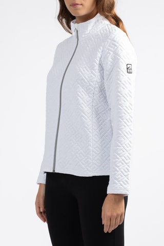 Fleece Jasje Roomy - Wit