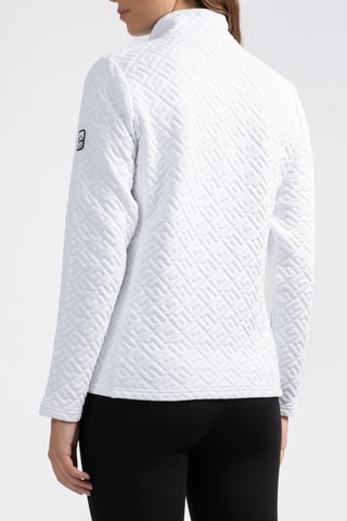 Fleece Jasje Roomy - Wit