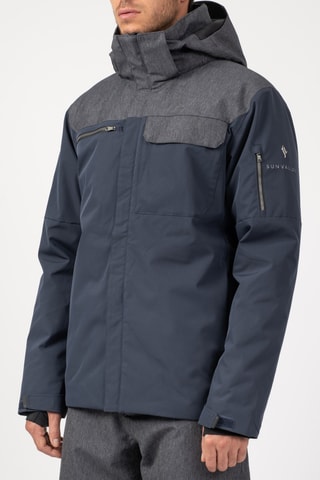 Ski-jasje met Capuchon Distors - Marineblauw