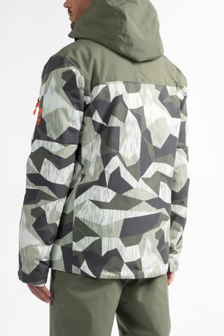 Ski-jasje met Capuchon Drayer - Kaki