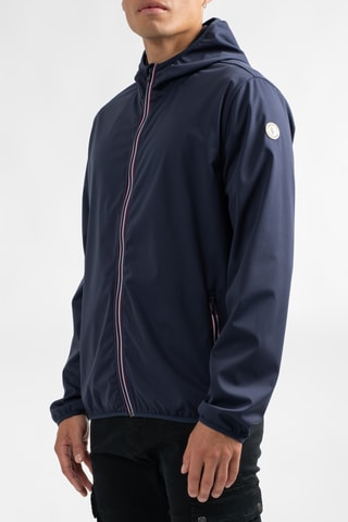 Jasje met Capuchon Softshell Eroons - Marineblauw