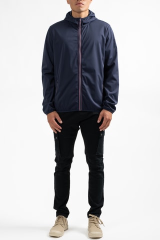 Jasje met Capuchon Softshell Eroons - Marineblauw