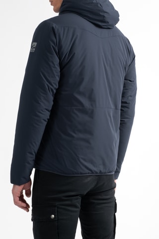 Gewatteerde Ski-jas met Capuchon Gunray - Donkermarineblauw