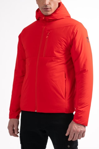 Gewatteerde Ski-jas met Capuchon Gunray - Rood