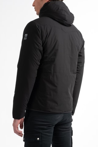 Gewatteerde Ski-jas met Capuchon Gunray - Zwart