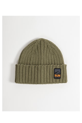 Scheerwollen en Kasjmier Muts Jasgi - Kaki