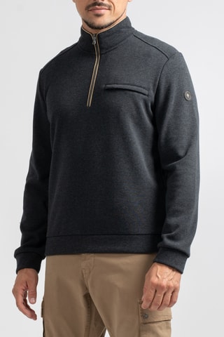 Fleece Sweater Lebork - Donkergrijs