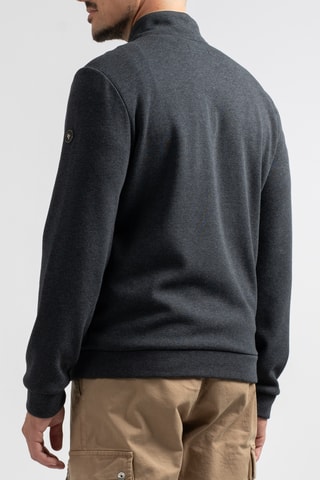 Fleece Sweater Lebork - Donkergrijs