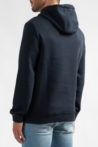 Sweater met Capuchon Loriant - Marineblauw en Wit