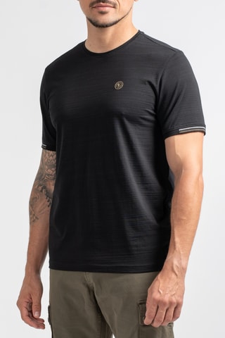 T-shirt Cabel - Zwart