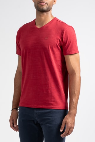 T-shirt Cauft - Donkerrood