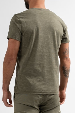 T-shirt Cinn - Gemêleerd Kaki