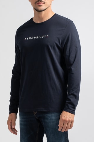 T-shirt Coradin - Marineblauw