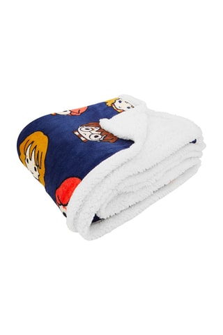 Manta Harry Potter - Azul marino