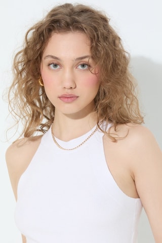 Camiseta de tirantes - Blanco