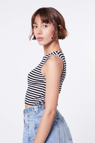 Camiseta de tirantes - 
Negro