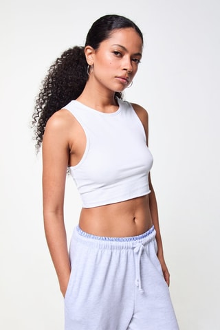 Camiseta de tirantes - Blanco