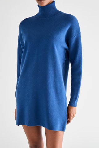Robe pull - Bleu électrique