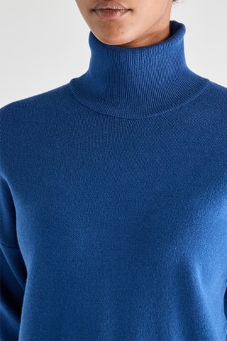 Robe pull - Bleu électrique