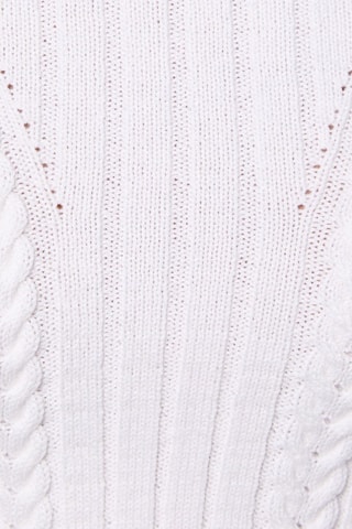 Jersey crop top - Blanco