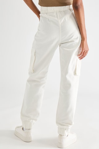 Pantalón cargo - Blanco