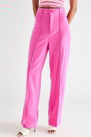 Pantalón de tiro alto - Rosa