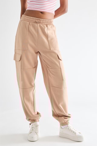 Pantalón cargo - Rosa viejo