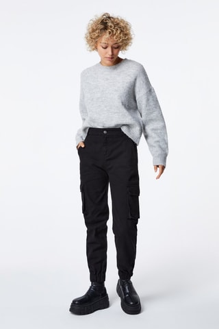 Pantalón cargo - Negro