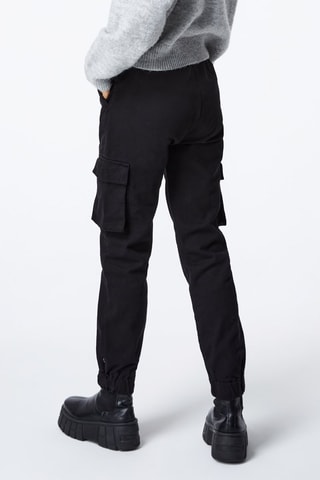 Pantalón cargo - Negro