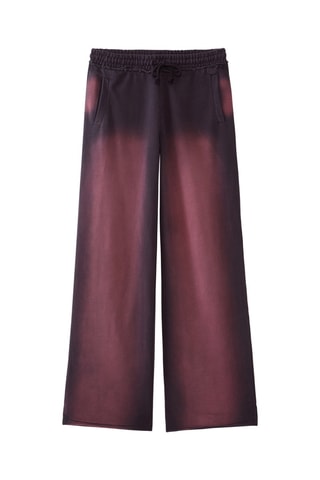 Pantalón evasé - Negro