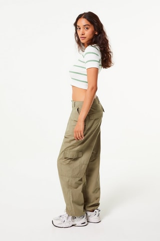 Pantalón cargo - Caqui