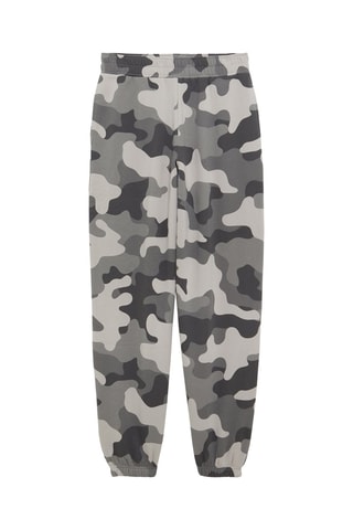 Calças de treino largas - Cinzento