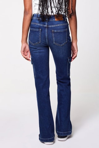 Vaquero flare - Azul oscuro