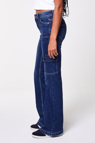 Vaquero flare - Azul oscuro