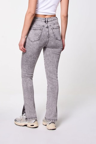 Calças de ganga skinny 
Cinzento