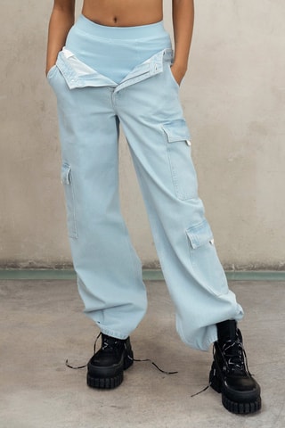 Vaquero cargo - Azul