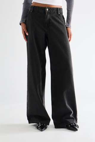 Vaquero wide leg - Negro