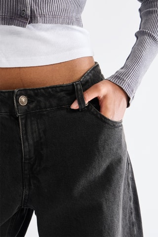 Vaquero wide leg - Negro