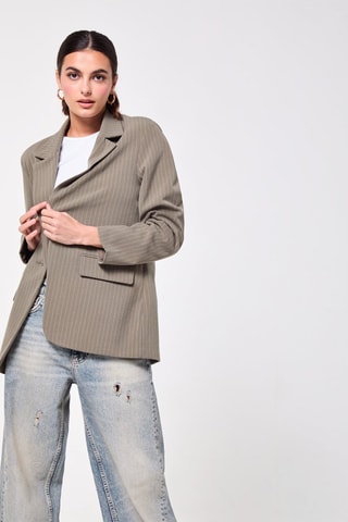 Chaqueta oversize - Caqui