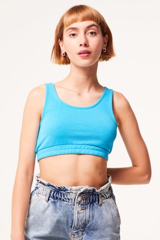 Sujetador deportivo - Azul claro