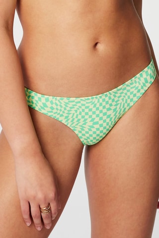 Braga de bikini - Verde y crudo