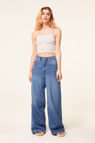 Top - Gris claro jaspeado