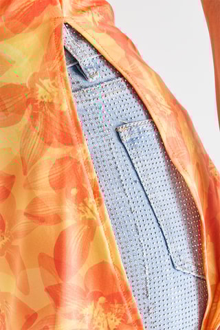 Top asimétrico - Naranja