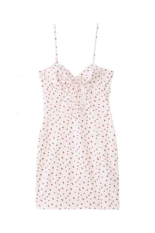 Vestido recto - Blanco