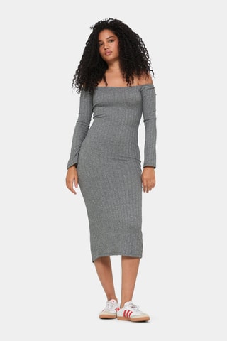 Vestido de tubo - Gris